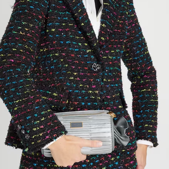 Kate Spade Sweet Treats Festive Pleated Small Barrel Bag - Picture 3 of 5